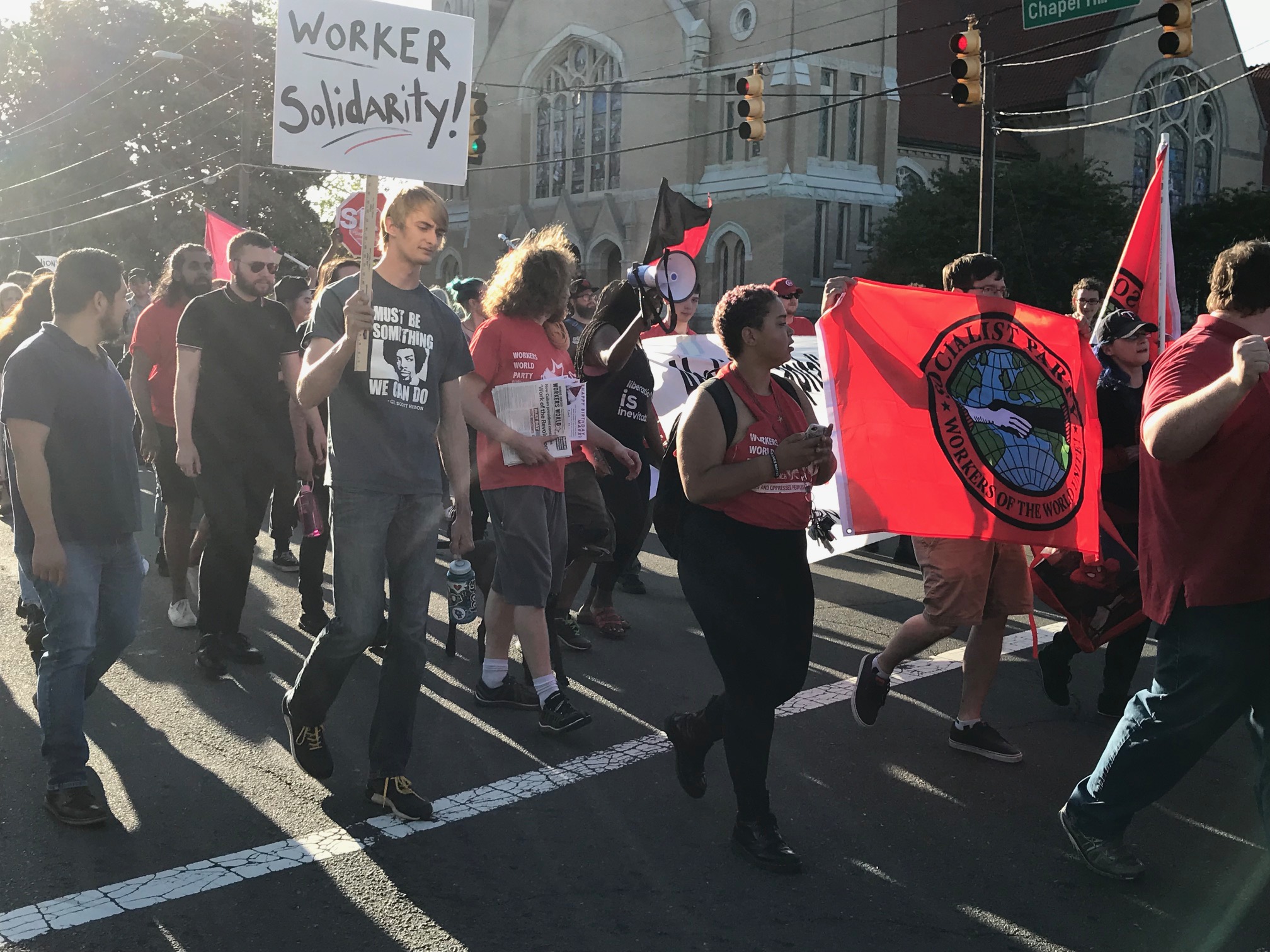 PHOTOS: May Day protests in Durham - ABC11 Raleigh-Durham