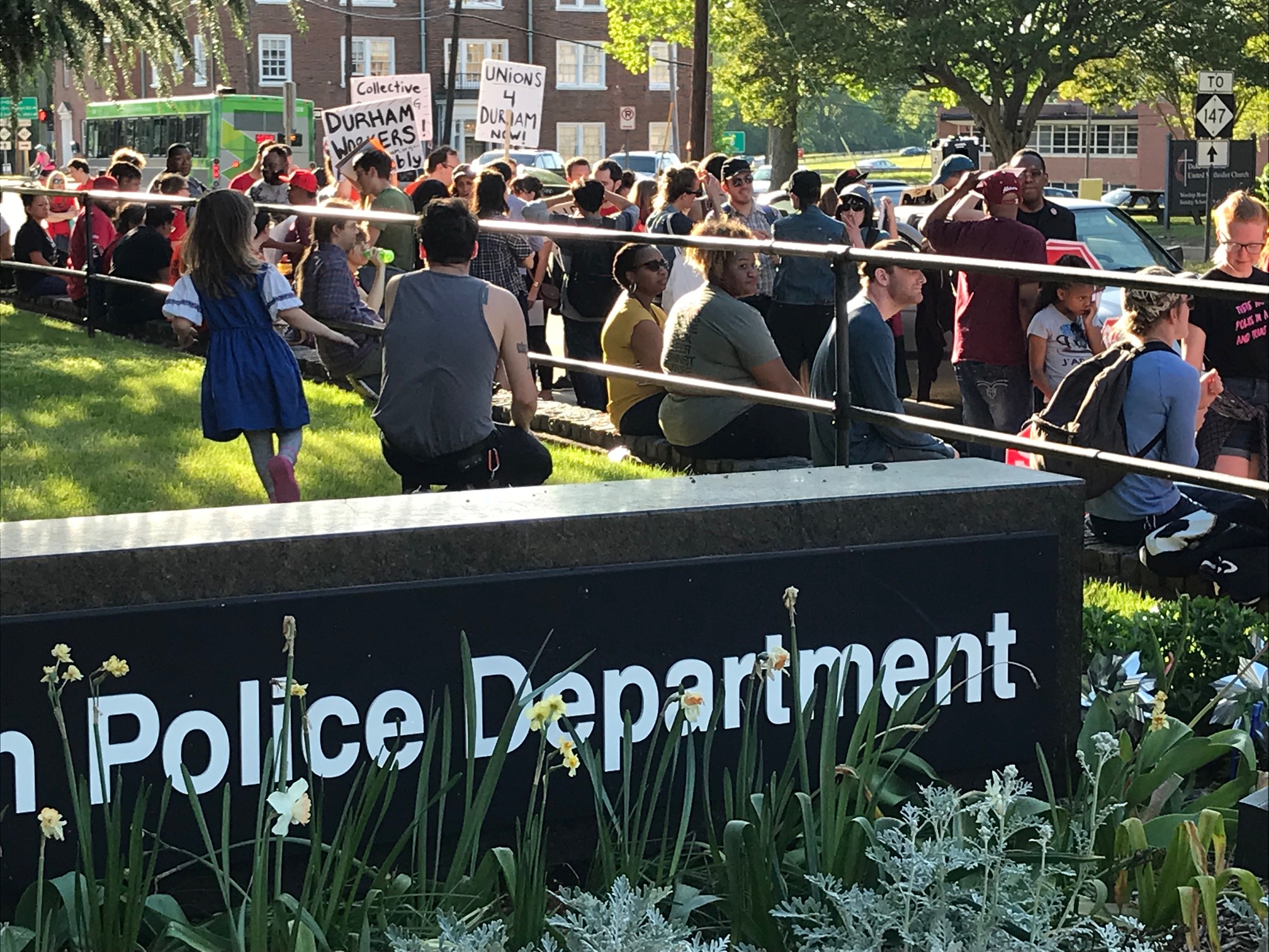 PHOTOS: May Day protests in Durham - ABC11 Raleigh-Durham