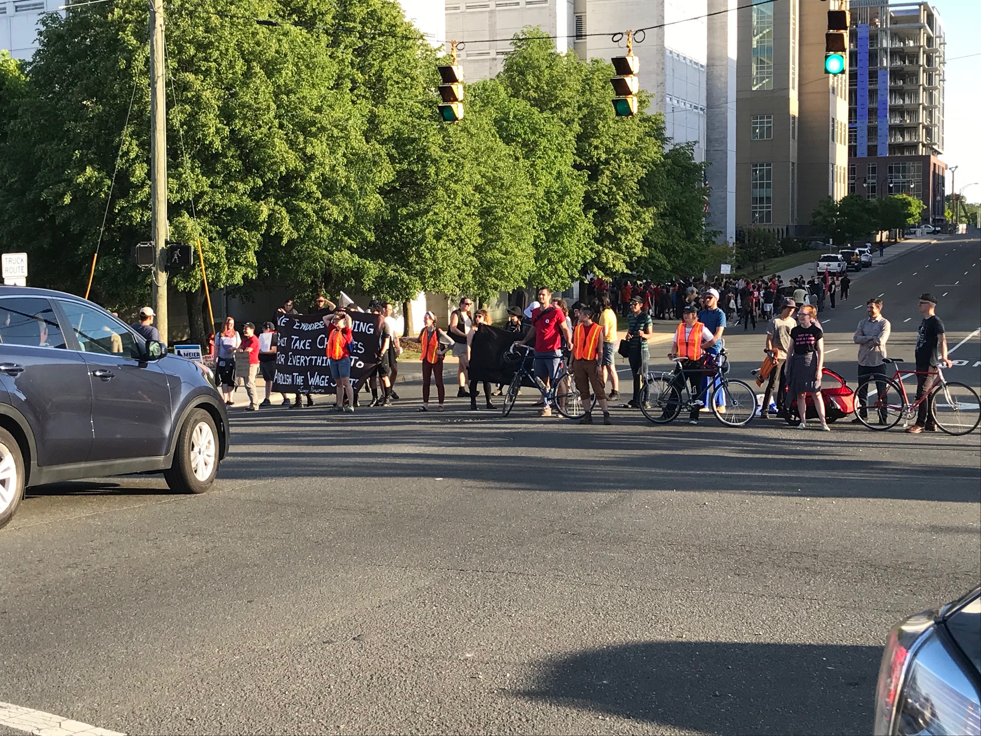 PHOTOS: May Day protests in Durham - ABC11 Raleigh-Durham