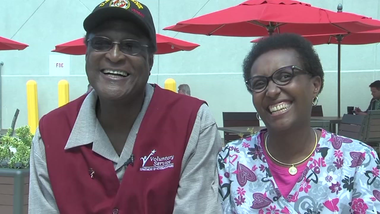 Veteran grateful to woman for kidney transplant