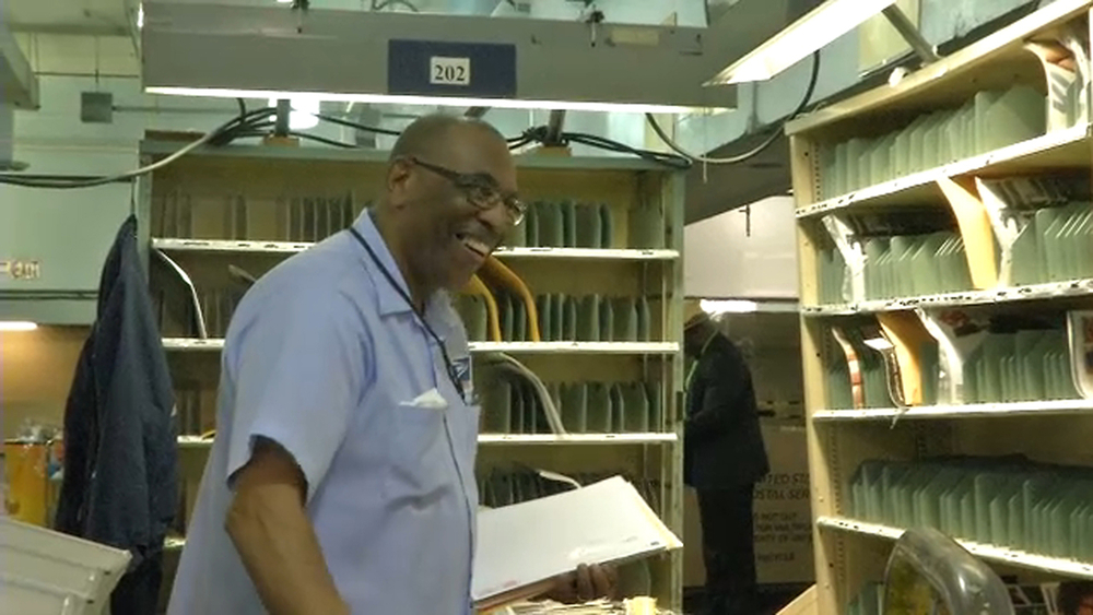 Newark mail carrier celebrates 50 years with Postal Service