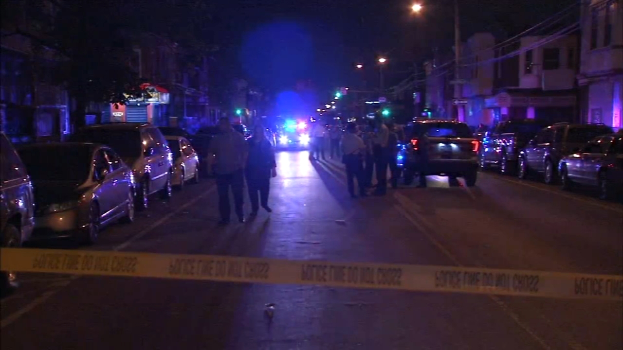 5 shot in violent night in Philadelphia