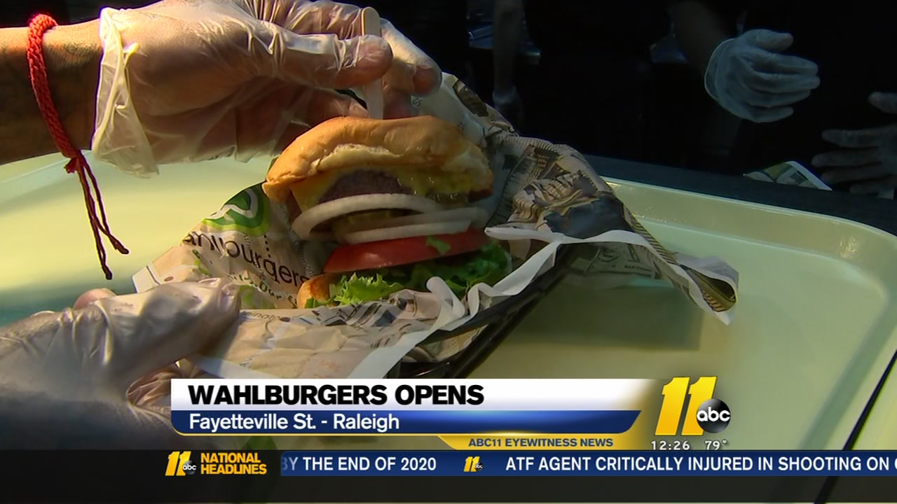 Wahlburgers NOW open in downtown Raleigh