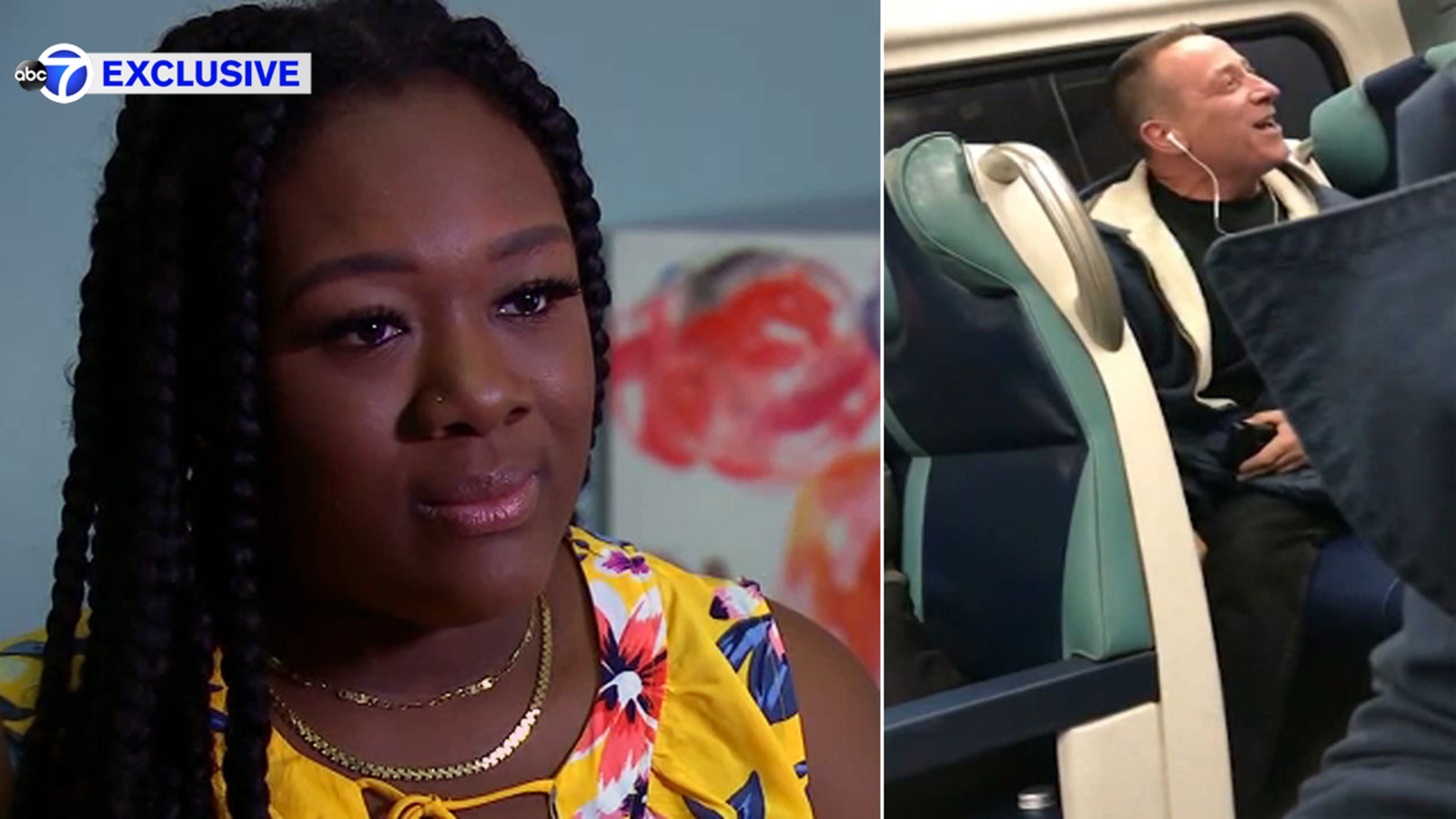 Exclusive: Recipient of hate-filled Long Island Rail Road rant speaks out - ABC7 New York