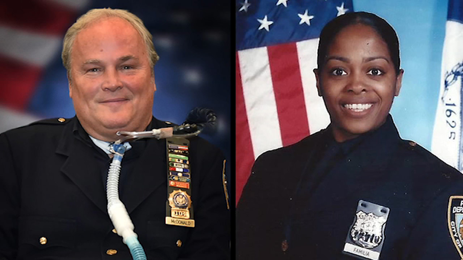 Names of fallen NYPD officers added to memorial wall at One Police