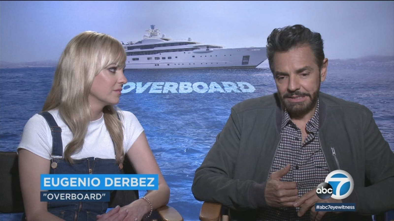 Eugenio Derbez and Anna Faris star in remake of 'Overboard' ABC7 Los