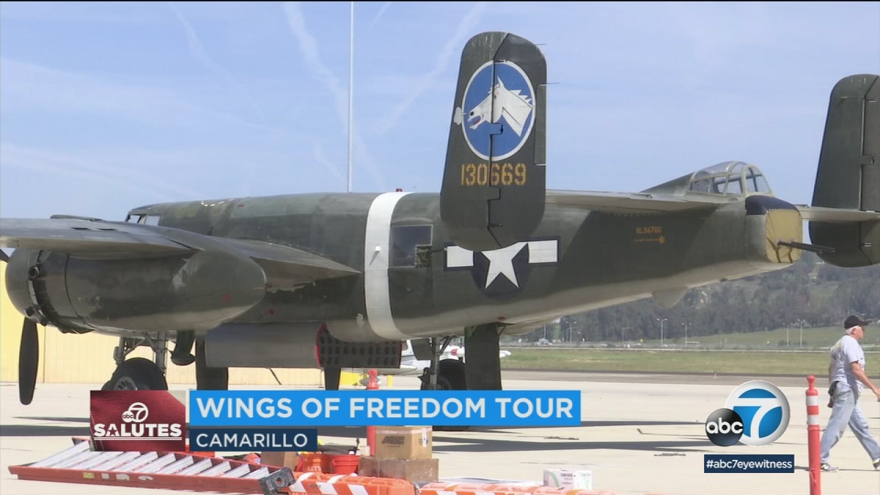 WWII, Korean War airplanes touch down at Camarillo Airport for