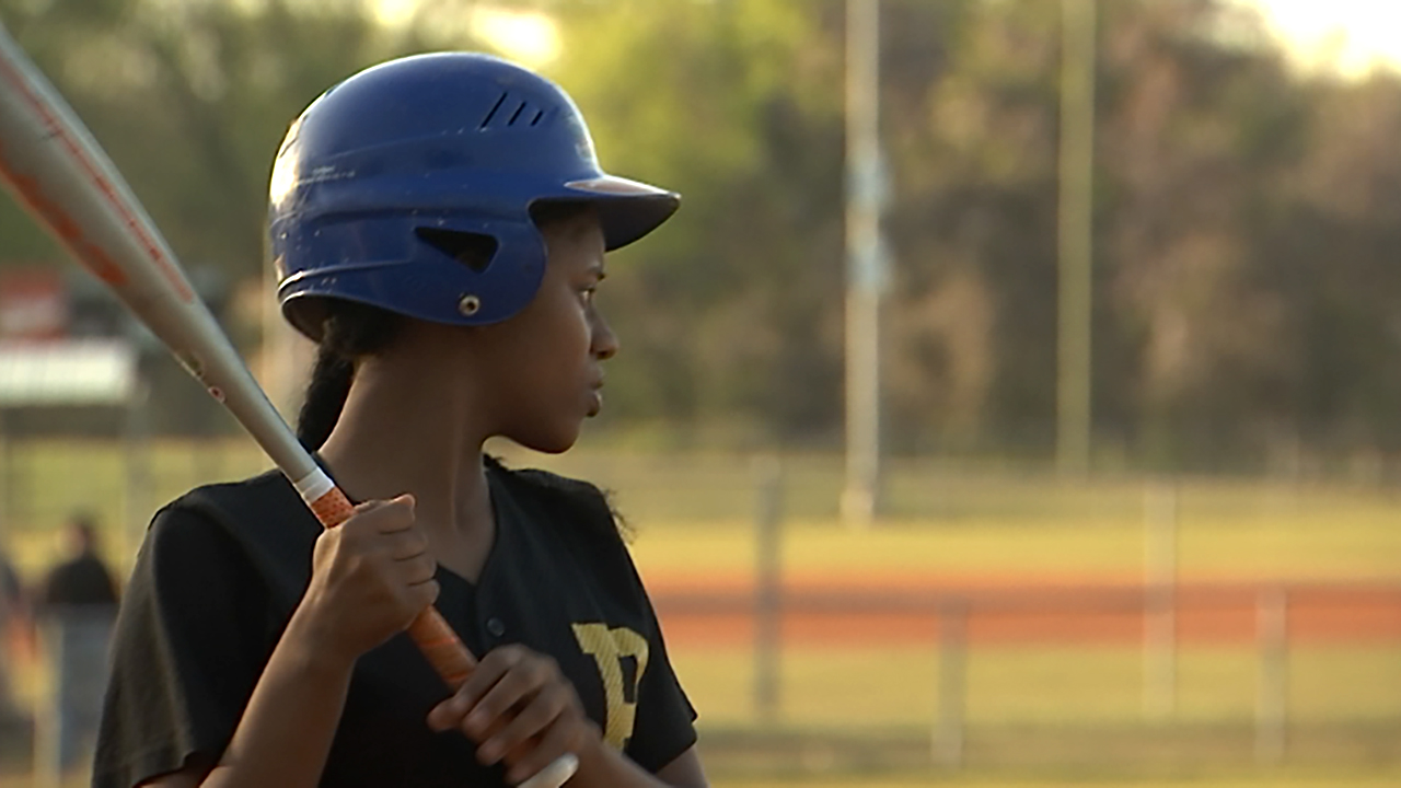 Rocky Mount girl joins baseball league