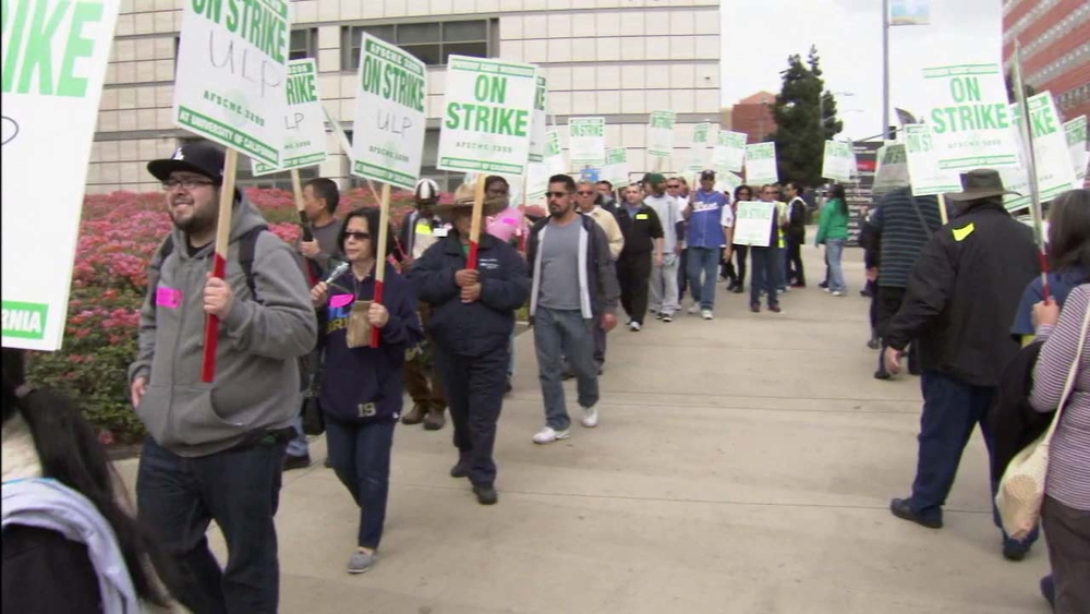 UC service workers begin 3-day strike across California