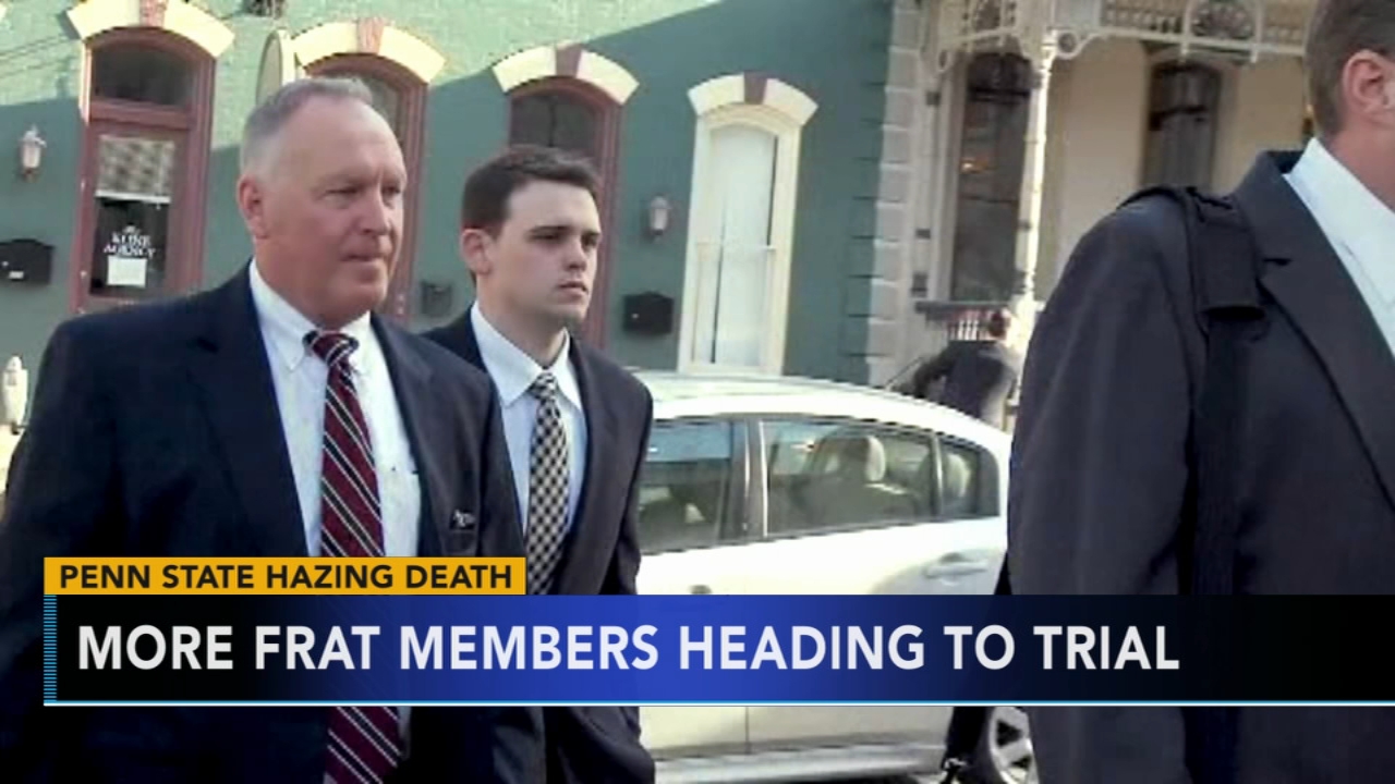11 more Penn State frat members head to trial over pledge death