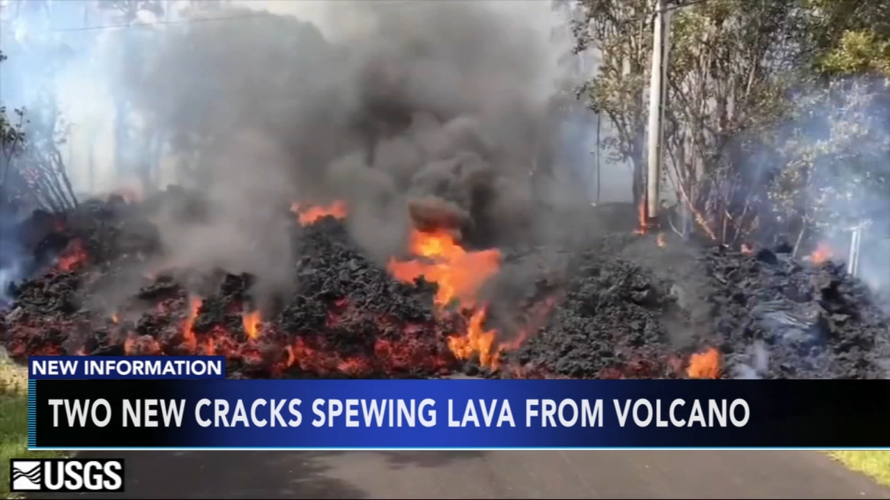2 new lava vents open up in Hawaii neighborhood