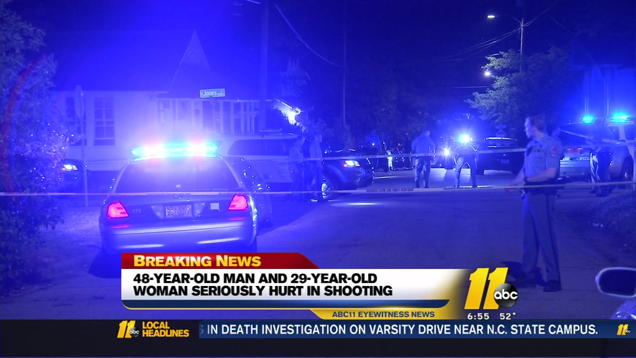 Man, woman seriously injured in shooting east of downtown Raleigh ...