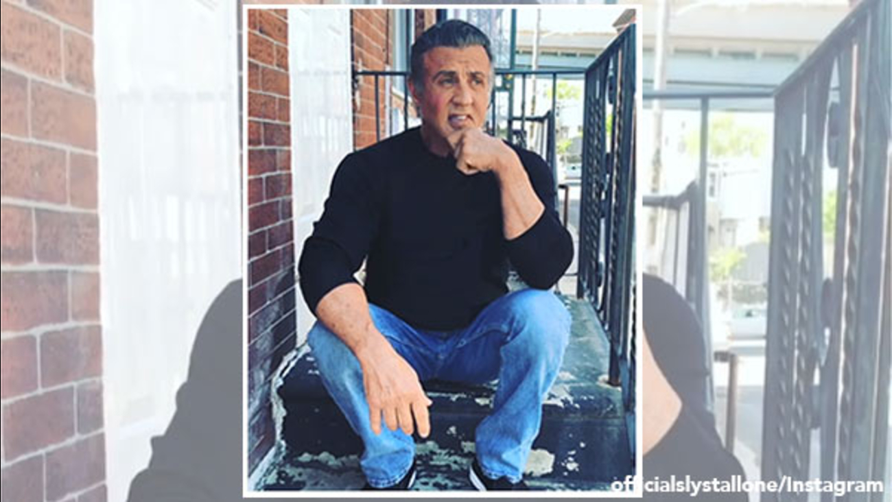Sylvester Stallone visits Rocky's house in Philadelphia 6abc Philadelphia