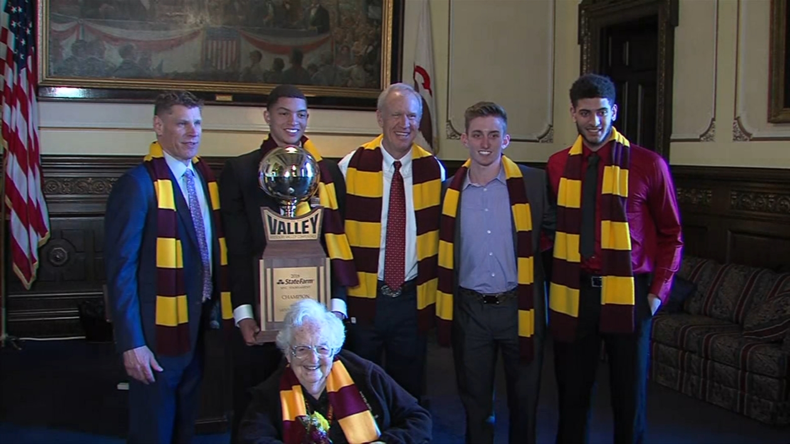 Springfield Ramblers Loyola Ramblers, Sister Jean honored in Springfield - ABC7 Chicago