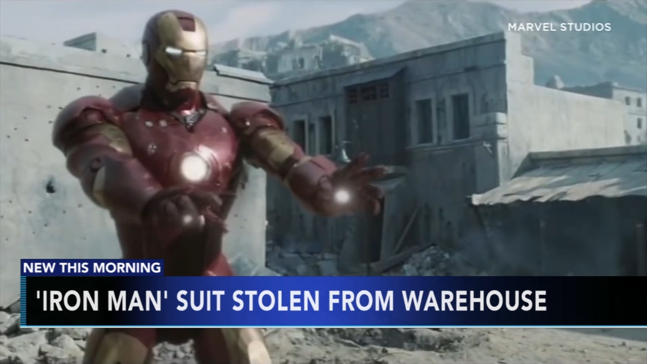Police: $325K Iron Man suit worn by Robert Downey Jr. stolen