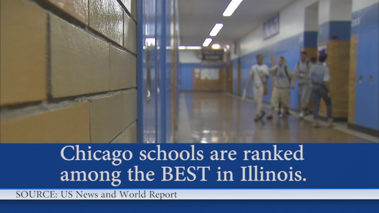Chicago schools rank among best in Illinois
