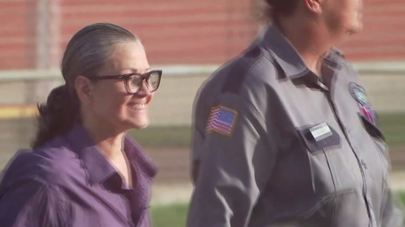 Clara Harris walks out of prison after serving 15 years for husband's
