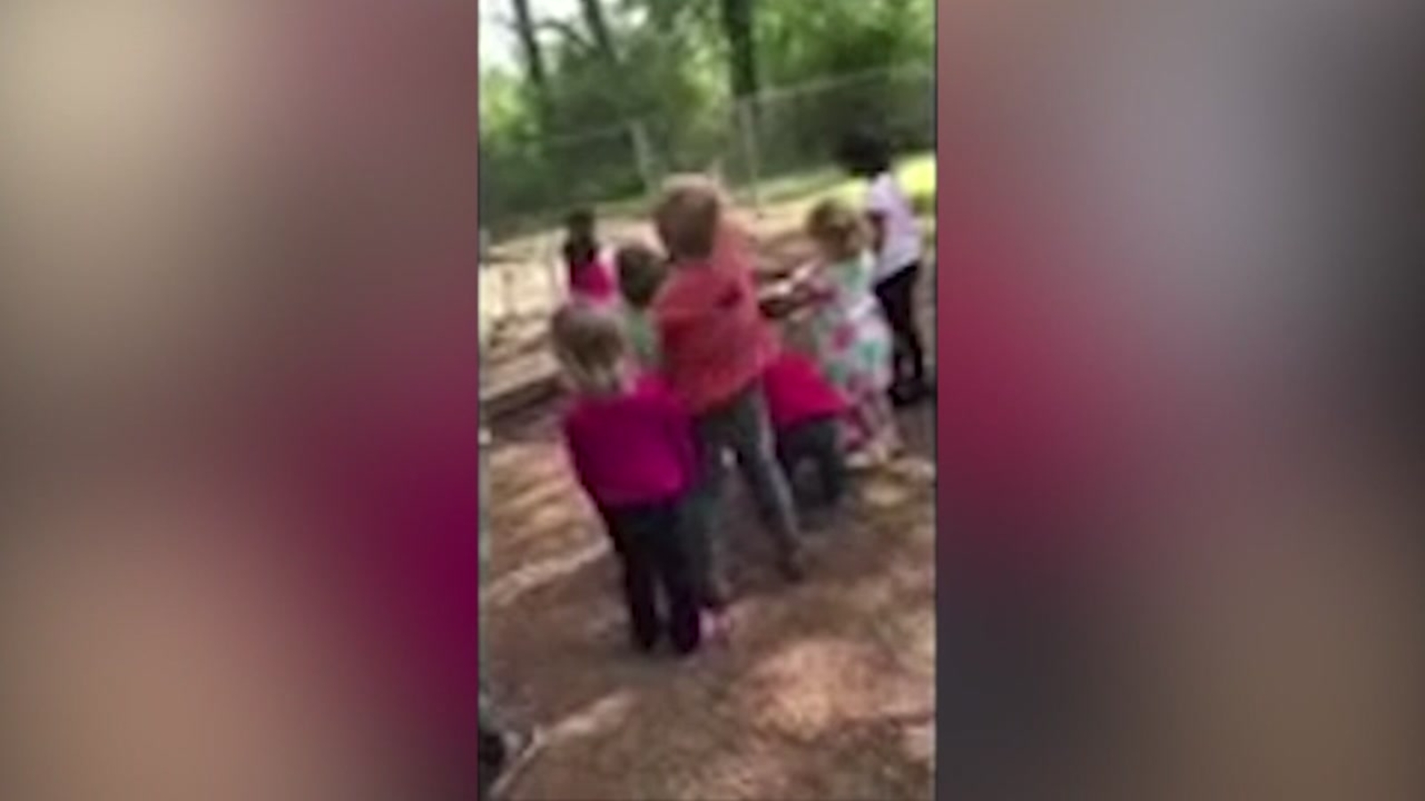 Day care teacher accused of telling students to throw rocks at 3year