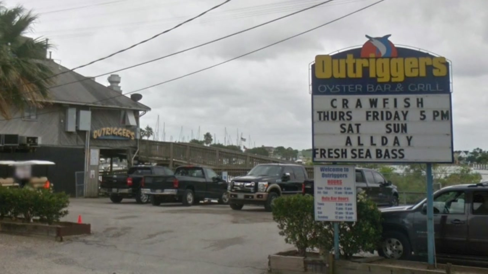Outriggers Seafood Grill & Bar in Seabrook closing its doors ABC13