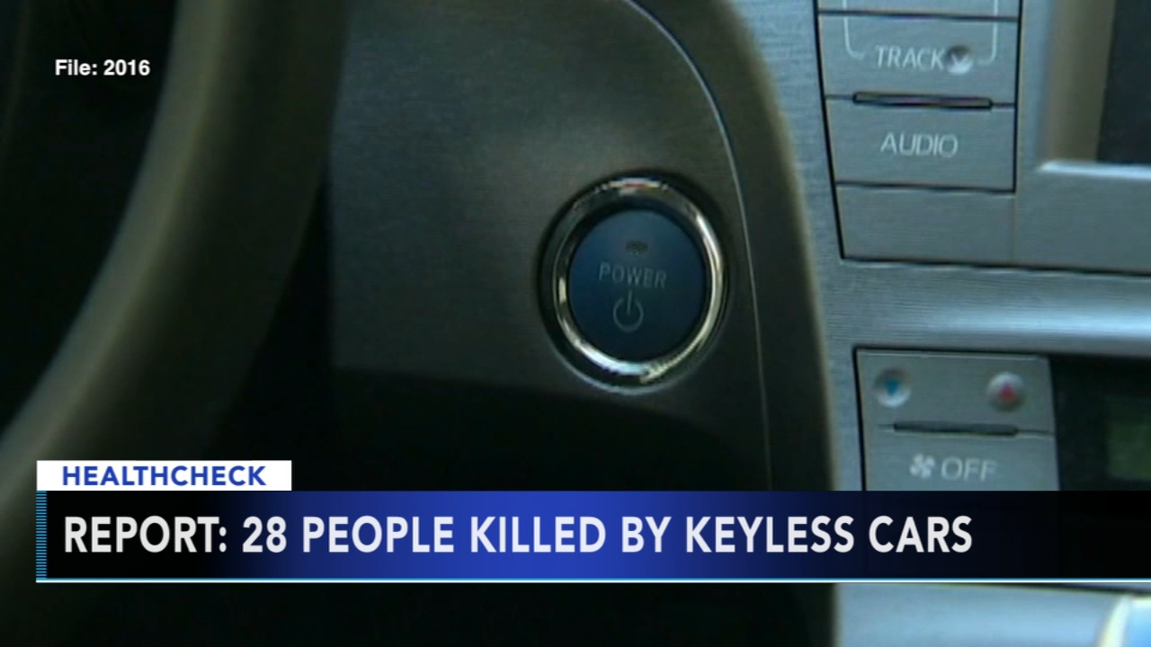 Report: 28 people killed by keyless cars