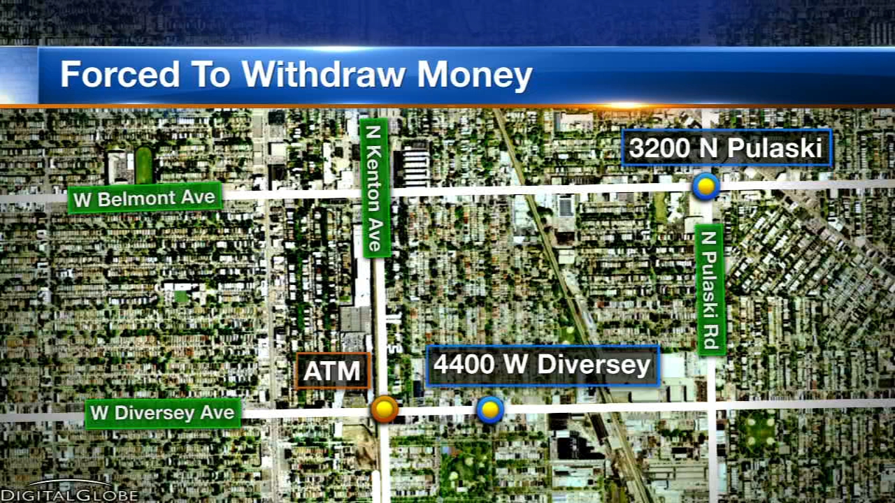 Police: Armed robbers forced women to drive to ATMs, withdraw money on NW Side