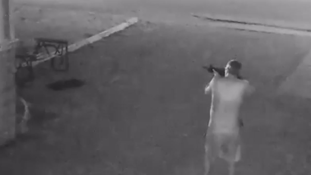 Police release video of man firing at officers with AR-15