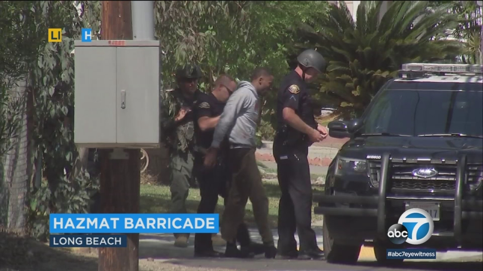 Long Beach police standoff: Suspects in custody after barricading ...