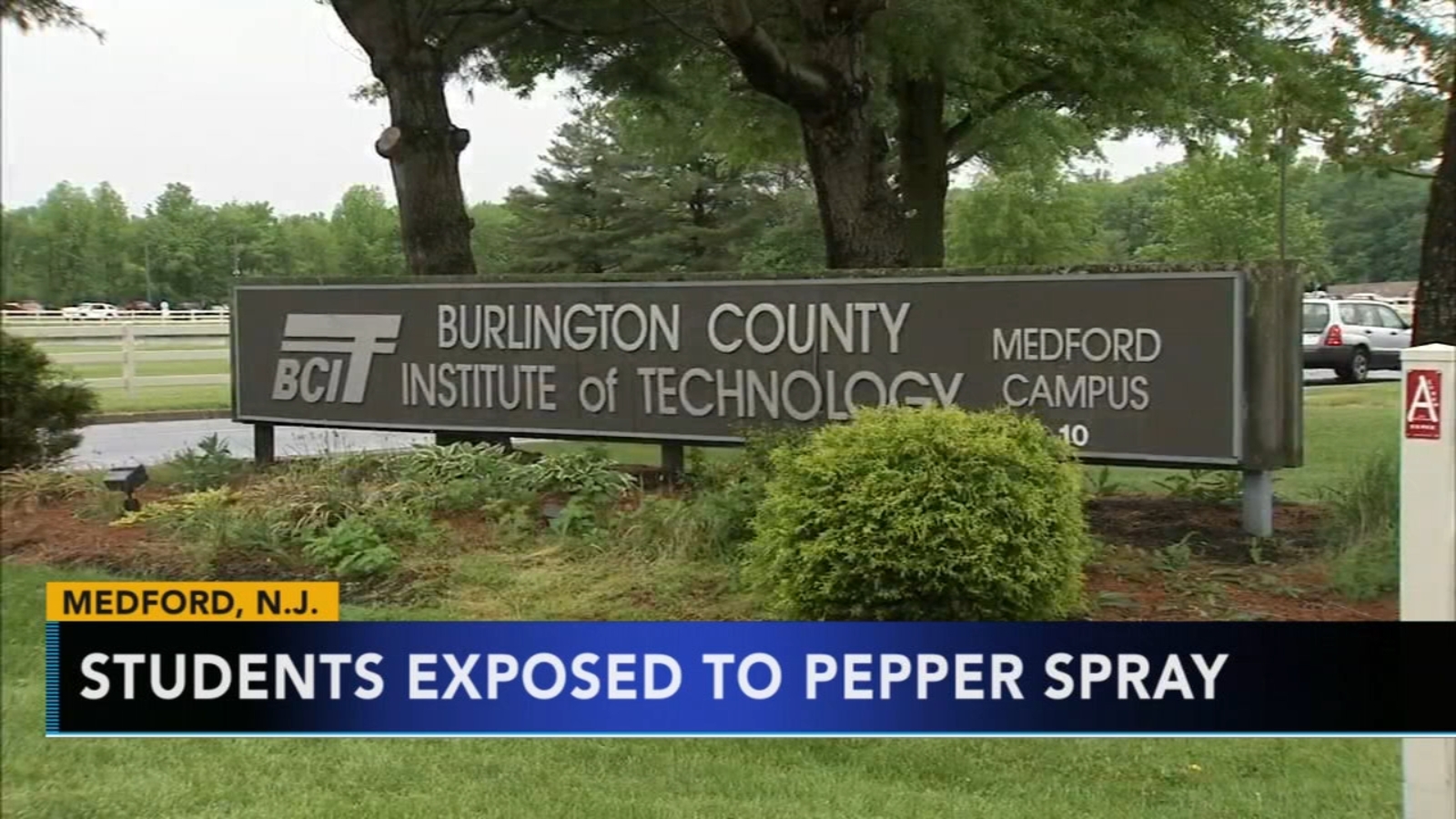 Pepper spray causes problems at Burlington County high school 6abc