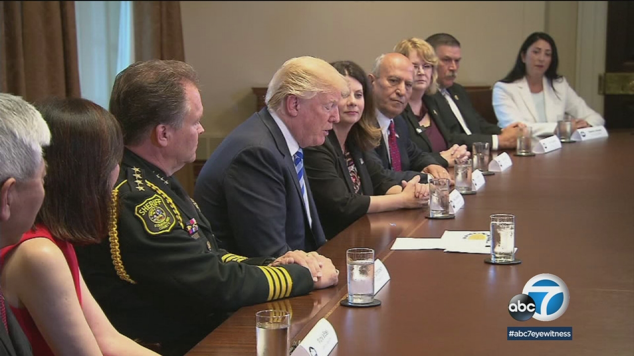 SoCal leaders opposed to sanctuary law to meet with president