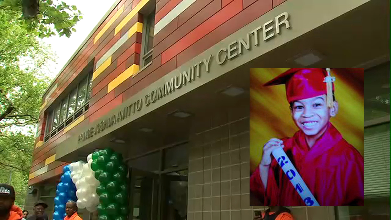 Community center named for boy fatally stabbed in elevator
