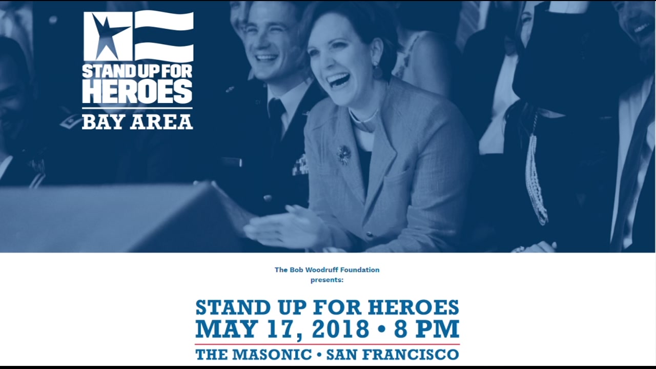 Vets honored at San Francisco fundraiser hosted by Bob Woodruff