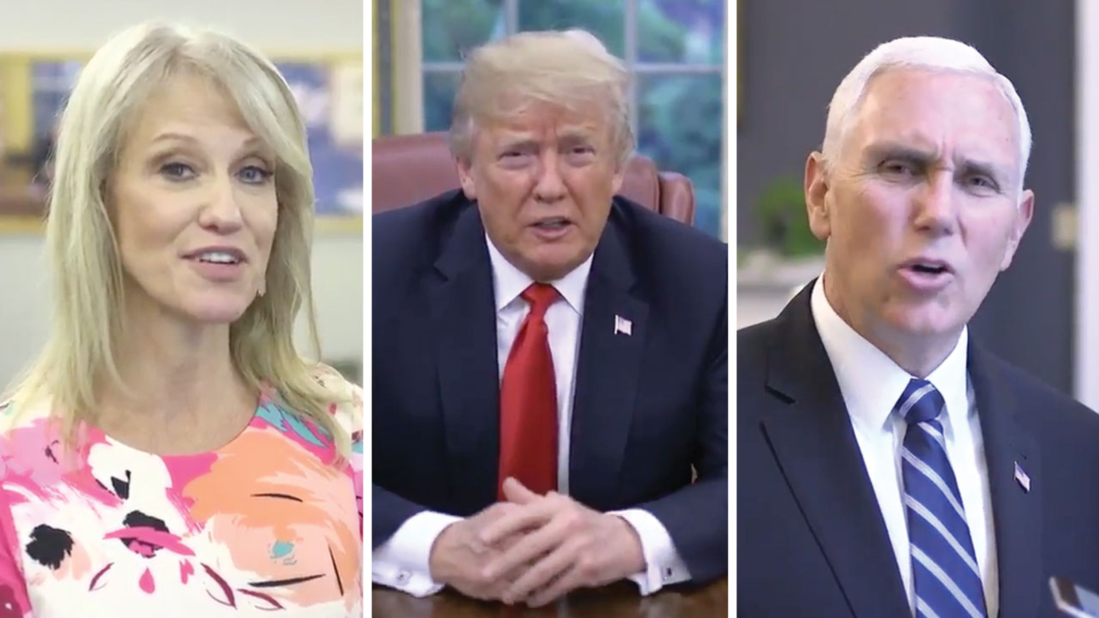 Laurel Or Yanny Pres Donald Trump Mike Pence Kellyanne Conway And Others From White House Weigh In Abc7 Chicago