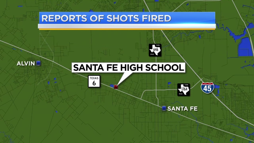 Santa Fe ISD student on reports of shots fired