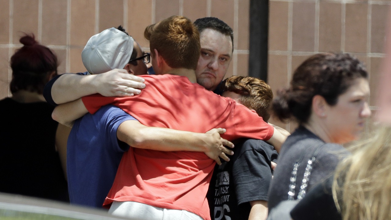 Texas school shooting: 10 dead after gunman opens fire at Santa Fe High School