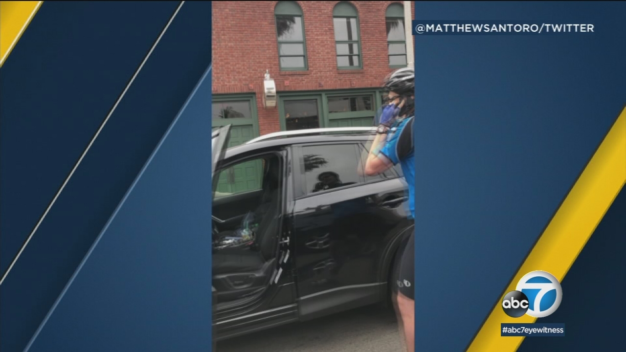 Man spots wife's stolen car in Venice, suspect chased down