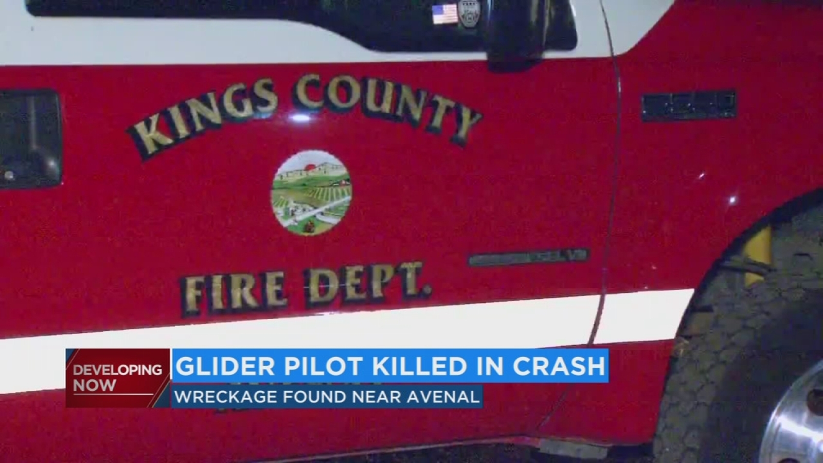 Police releases name of pilot on board glider that crashed near Avenal