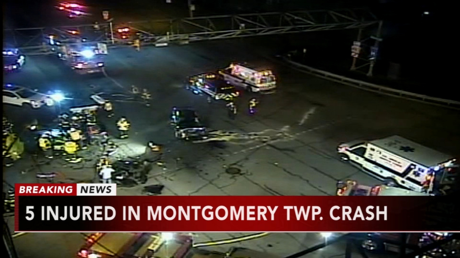 5 injured in crash that shut down part of Route 309 in Montgomery ...