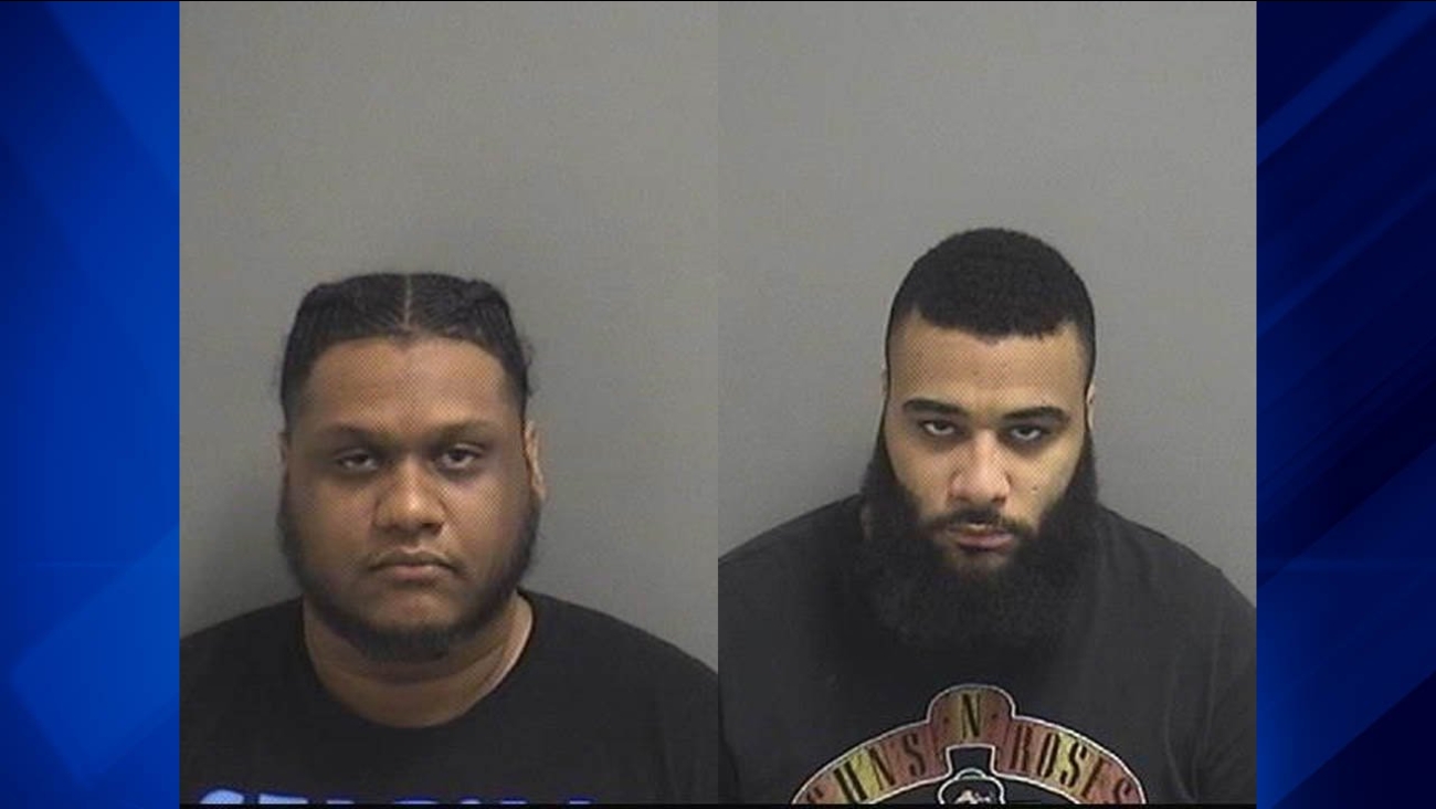 Jose Curet, 27, left, and Joshua Priest, 27, right.