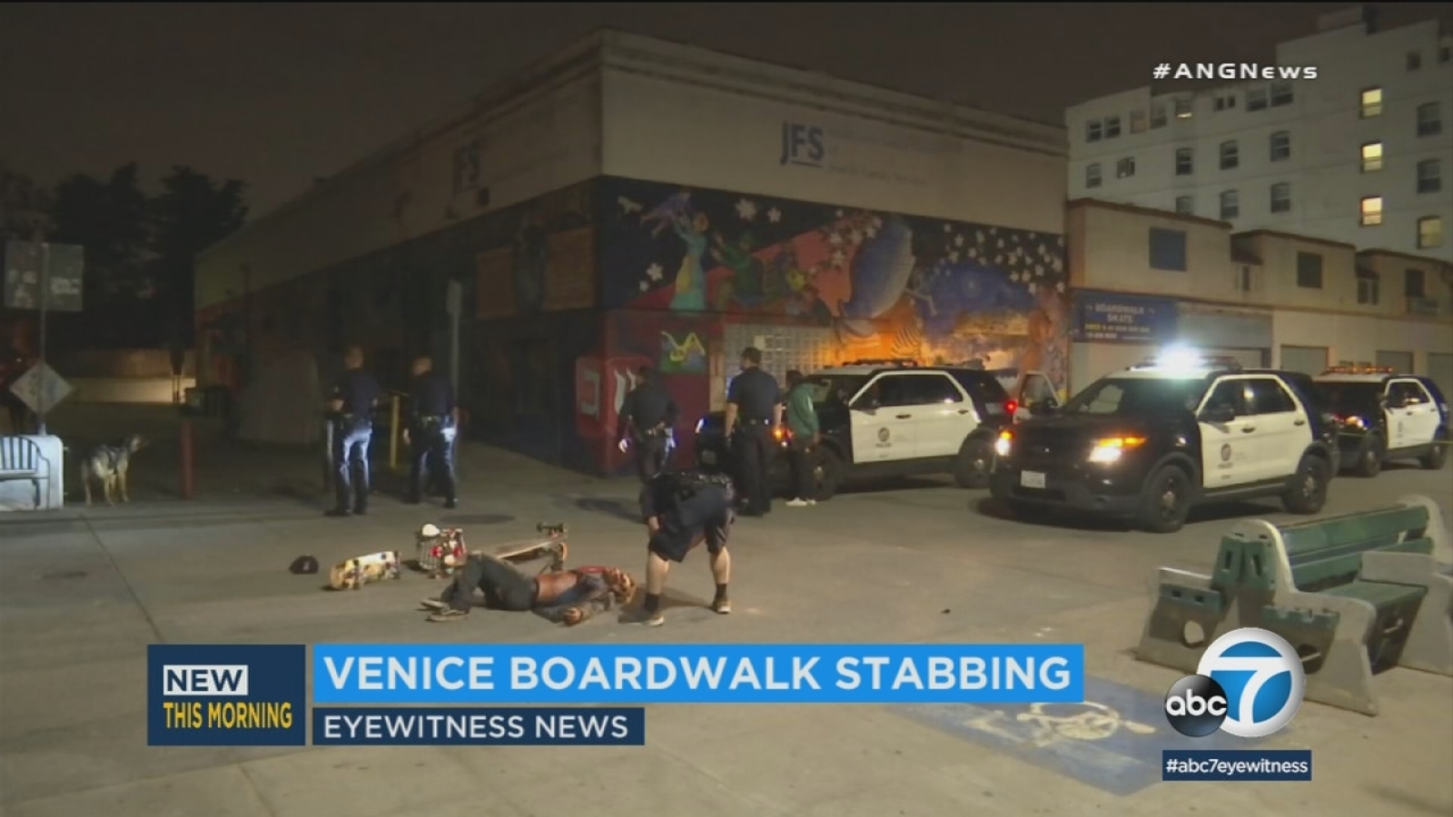 Venice Beach boardwalk stabbing leaves 2 victims hospitalized; injured