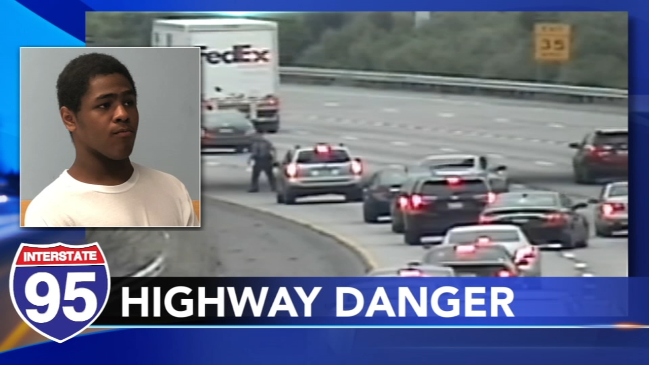 Teen with autism runs along I-95 for miles in traffic