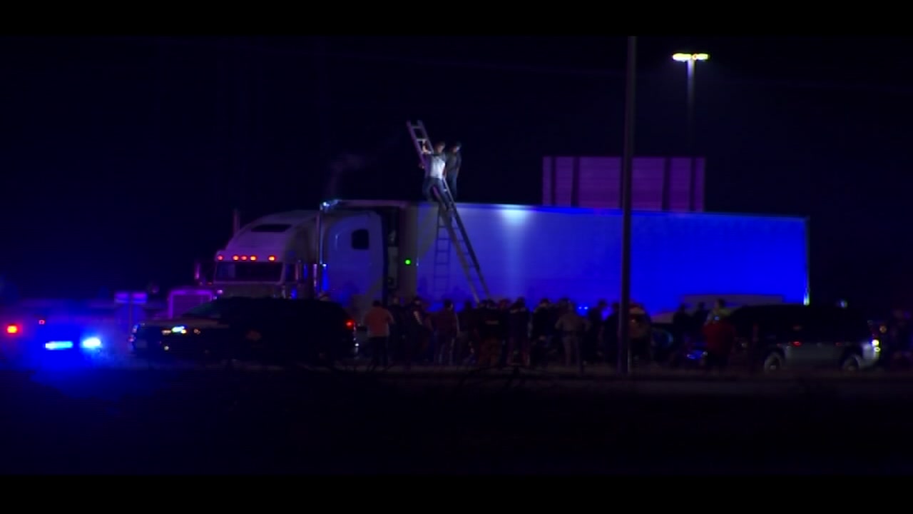 Dozens of undocumented immigrants found in sweltering truck in South Texas
