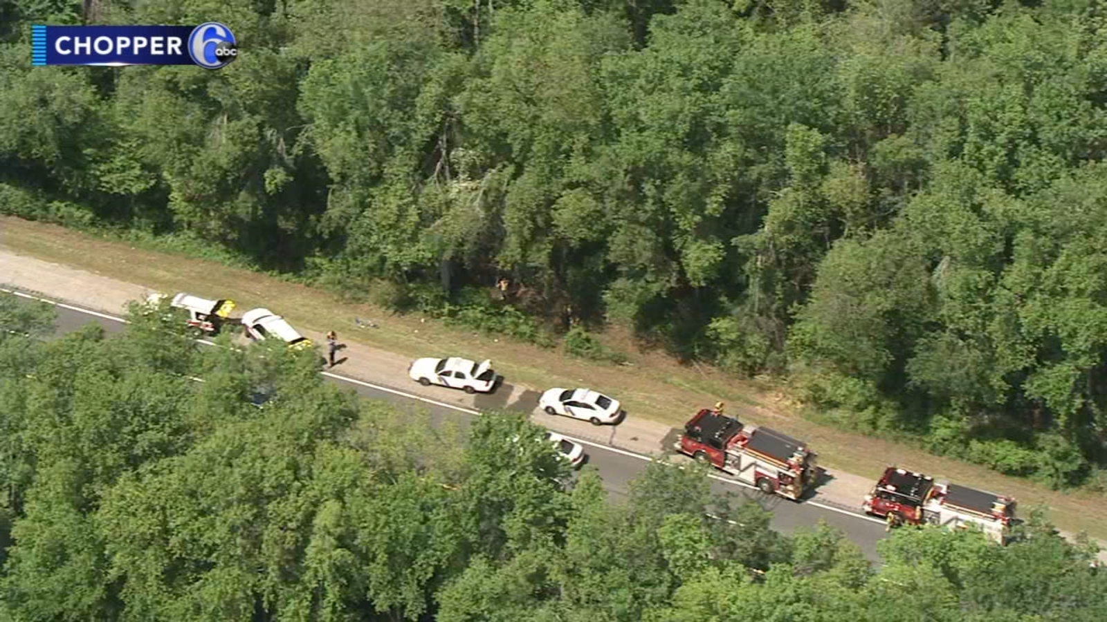 Crash slows traffic on Atlantic City Expressway in Winslow Twp., N.J