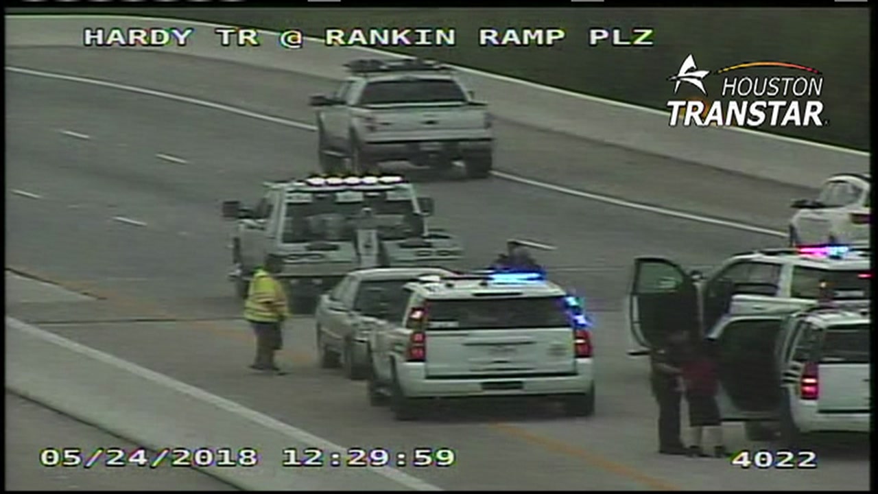 Wrong way driver arrested on Hardy Toll Road
