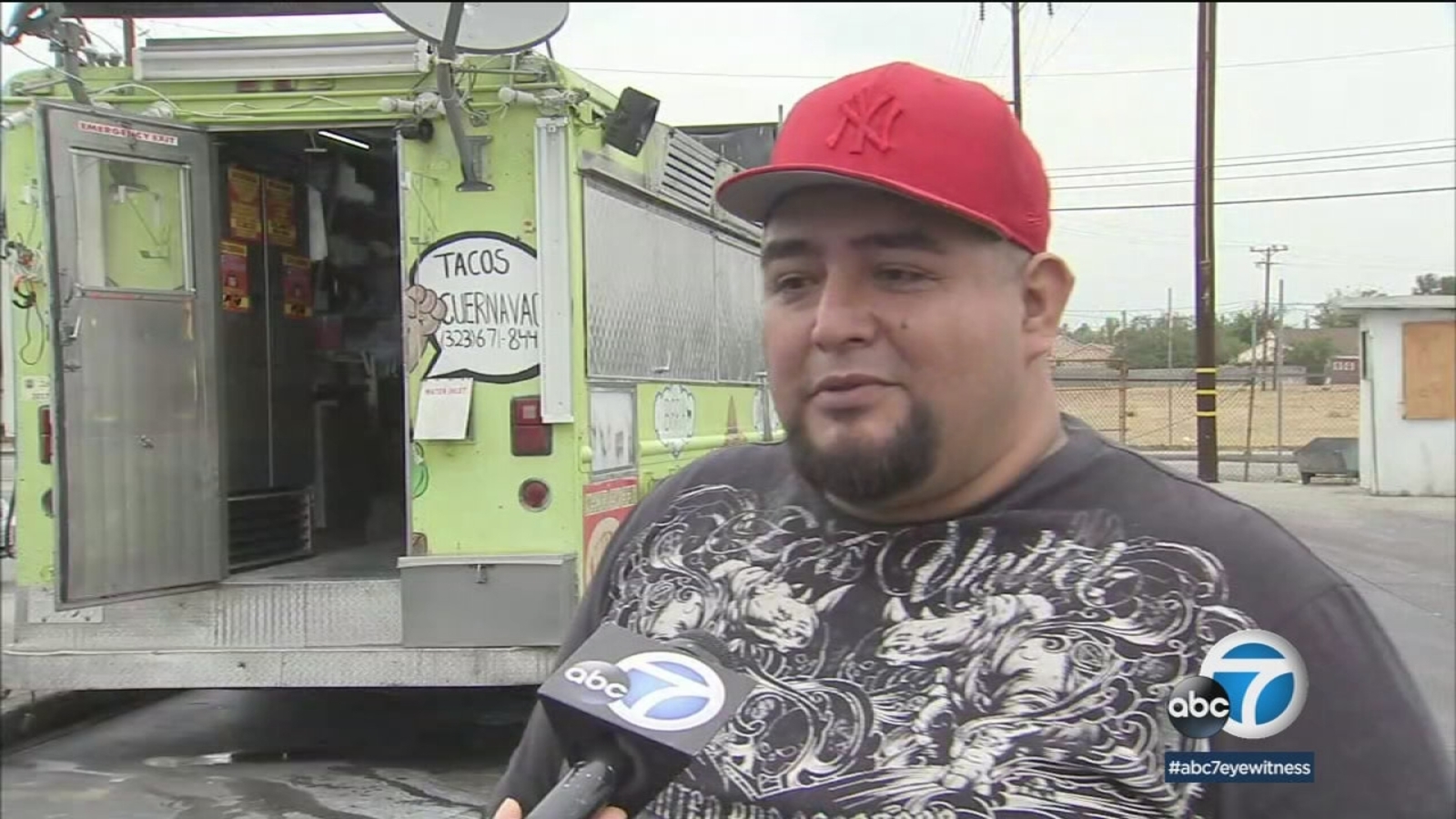East LA street vendor recounts being robbed at gunpoint - ABC7 Los Angeles