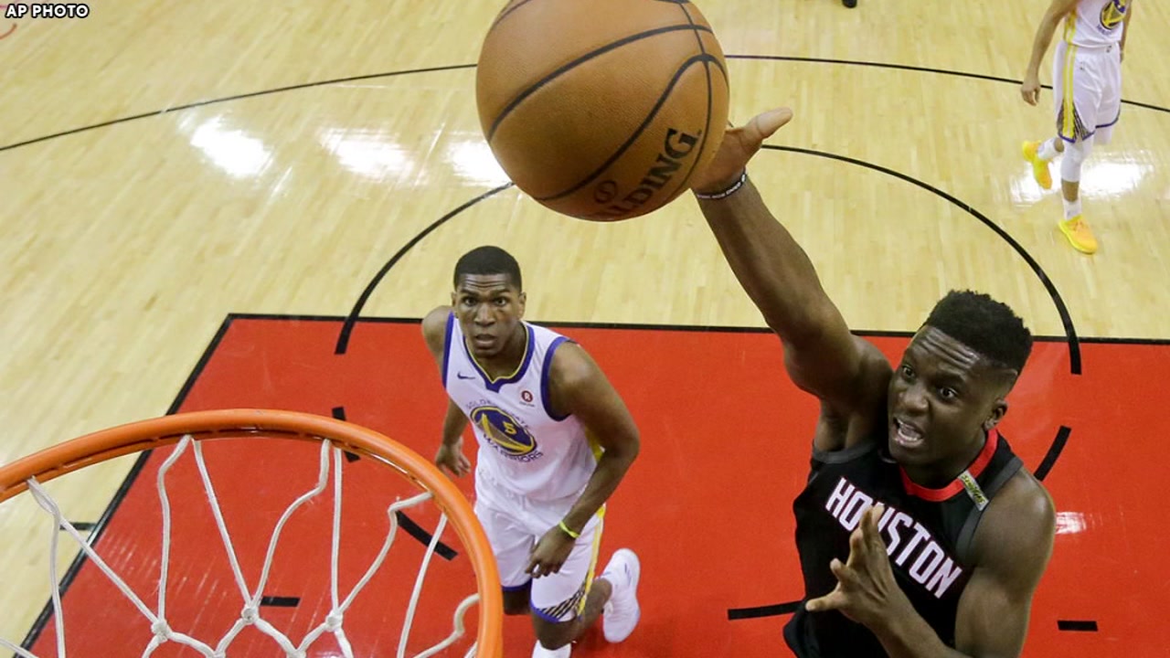 Scenes from Rockets-Warriors Game 5