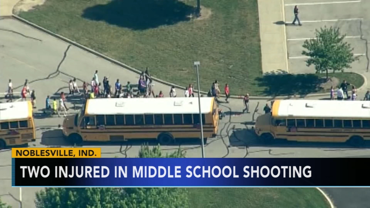 Indiana middle school shooting leaves 2 injured; suspect in custody