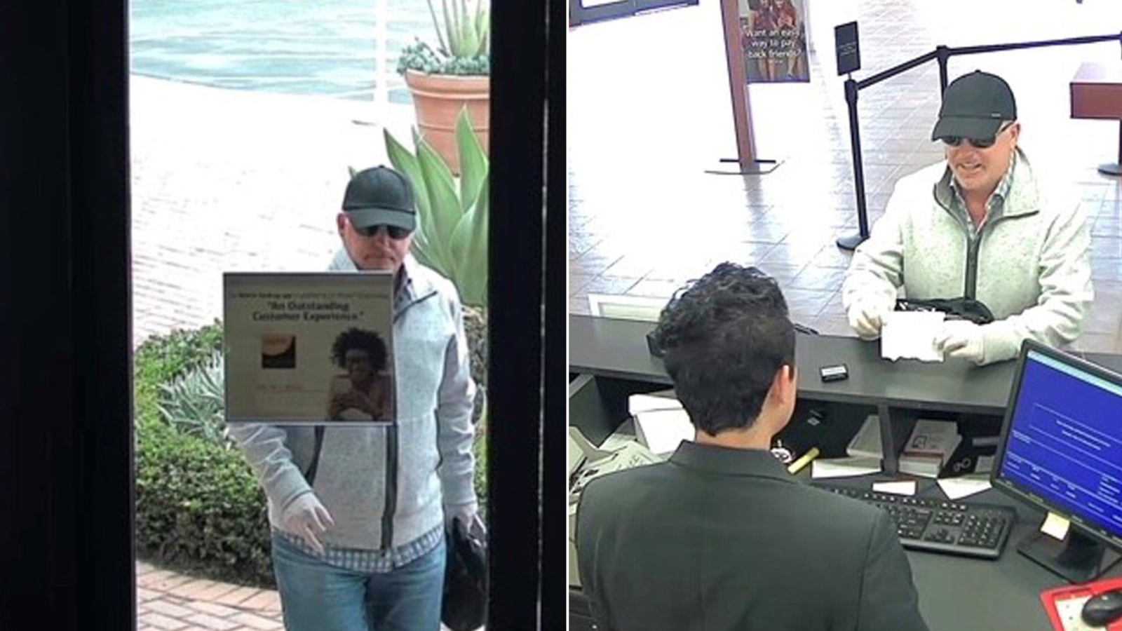Man arrested on suspicion of robbing Newport Beach bank - ABC7 Los Angeles