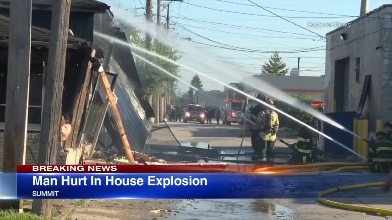 Man injured after Summit house explosion ABC7 Chicago