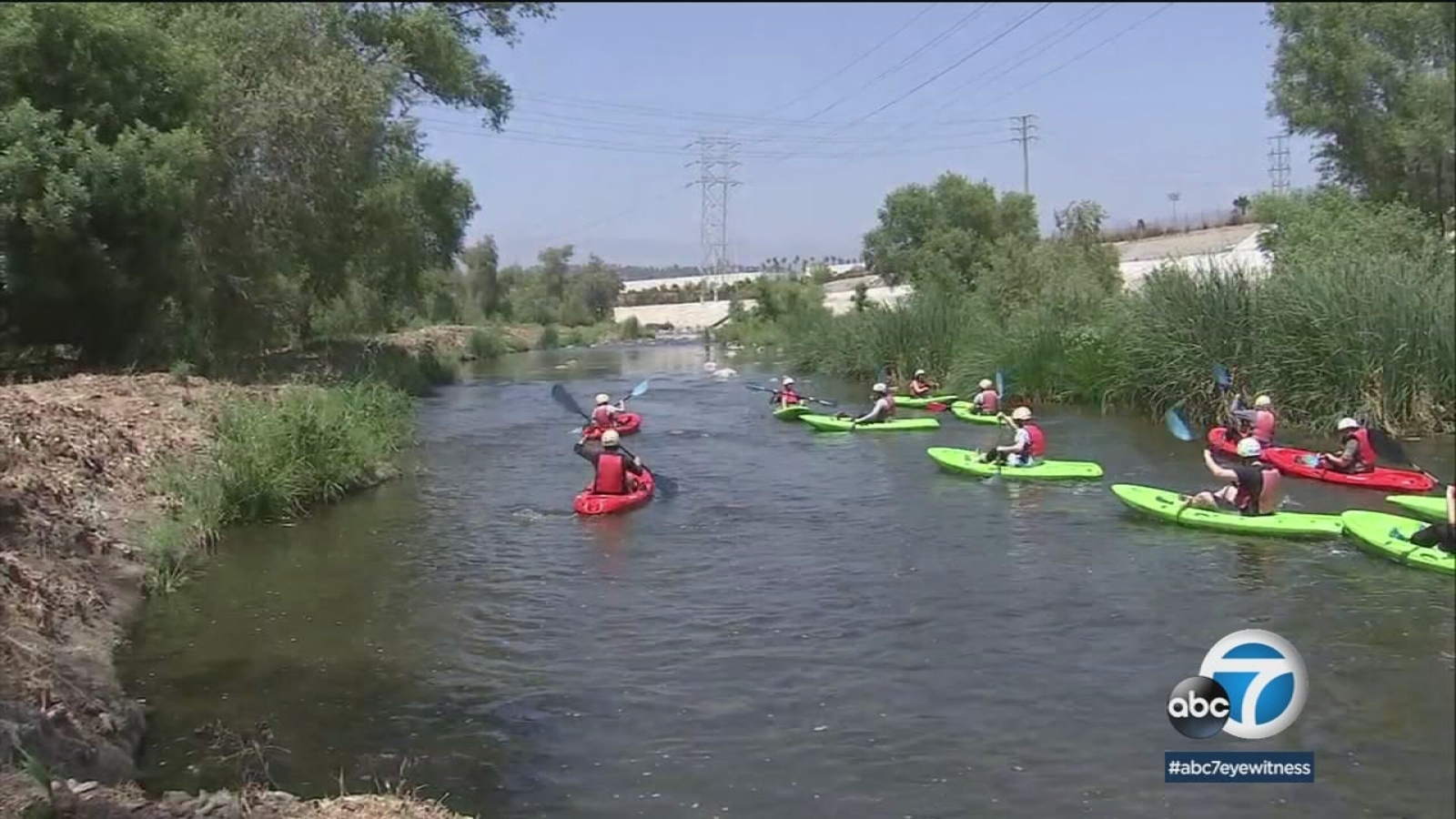 LA River reopens rec zones for summer kayaking ABC7 Los Angeles