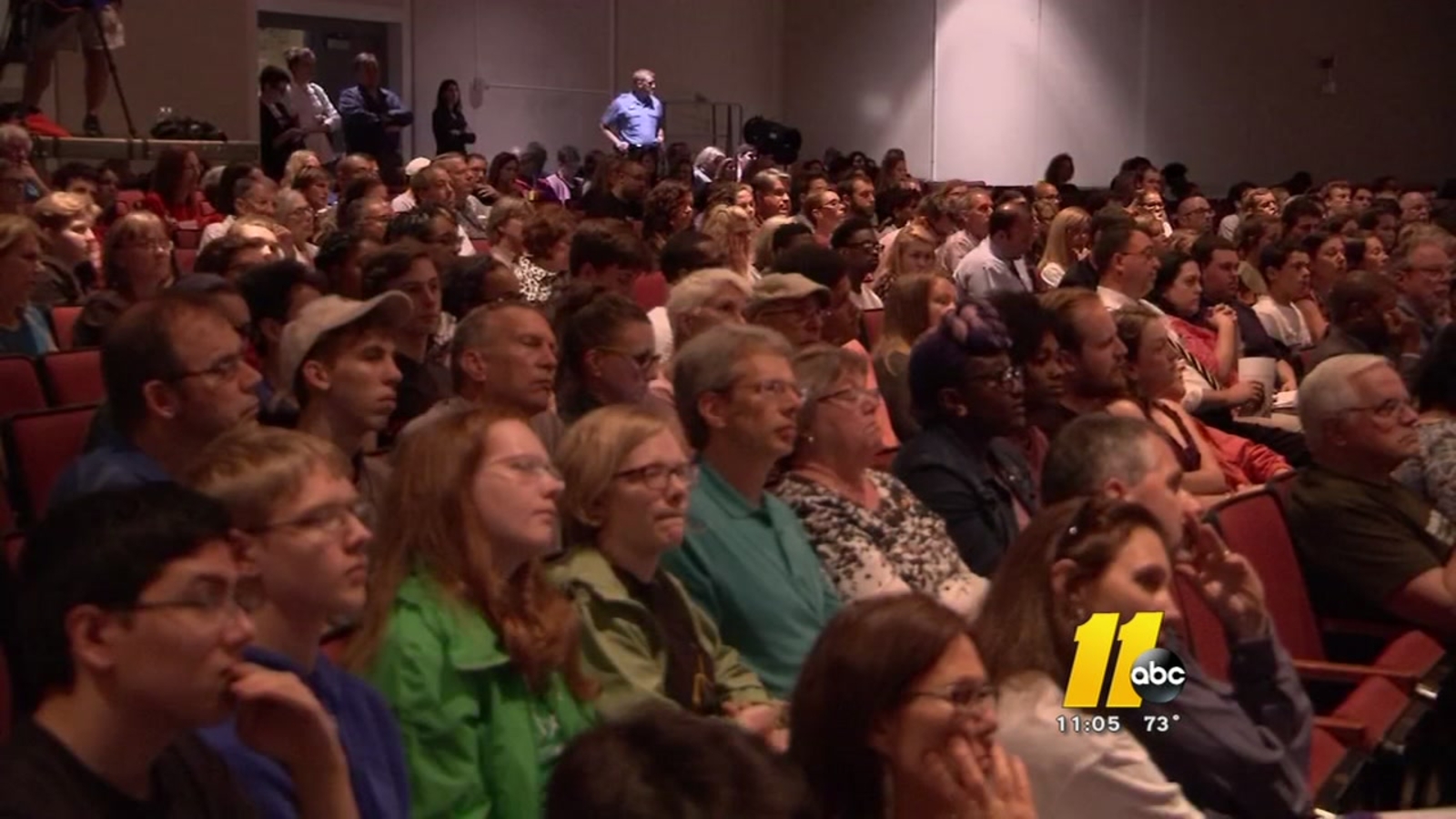 At town hall, Sanderson High students demand adult solutions to school
